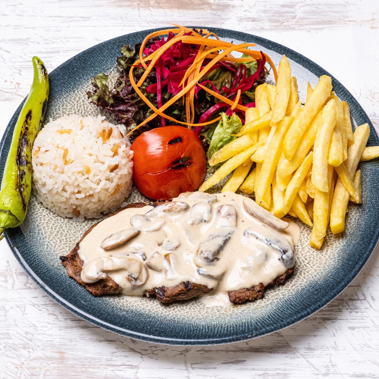 STEAK MUSHROOM