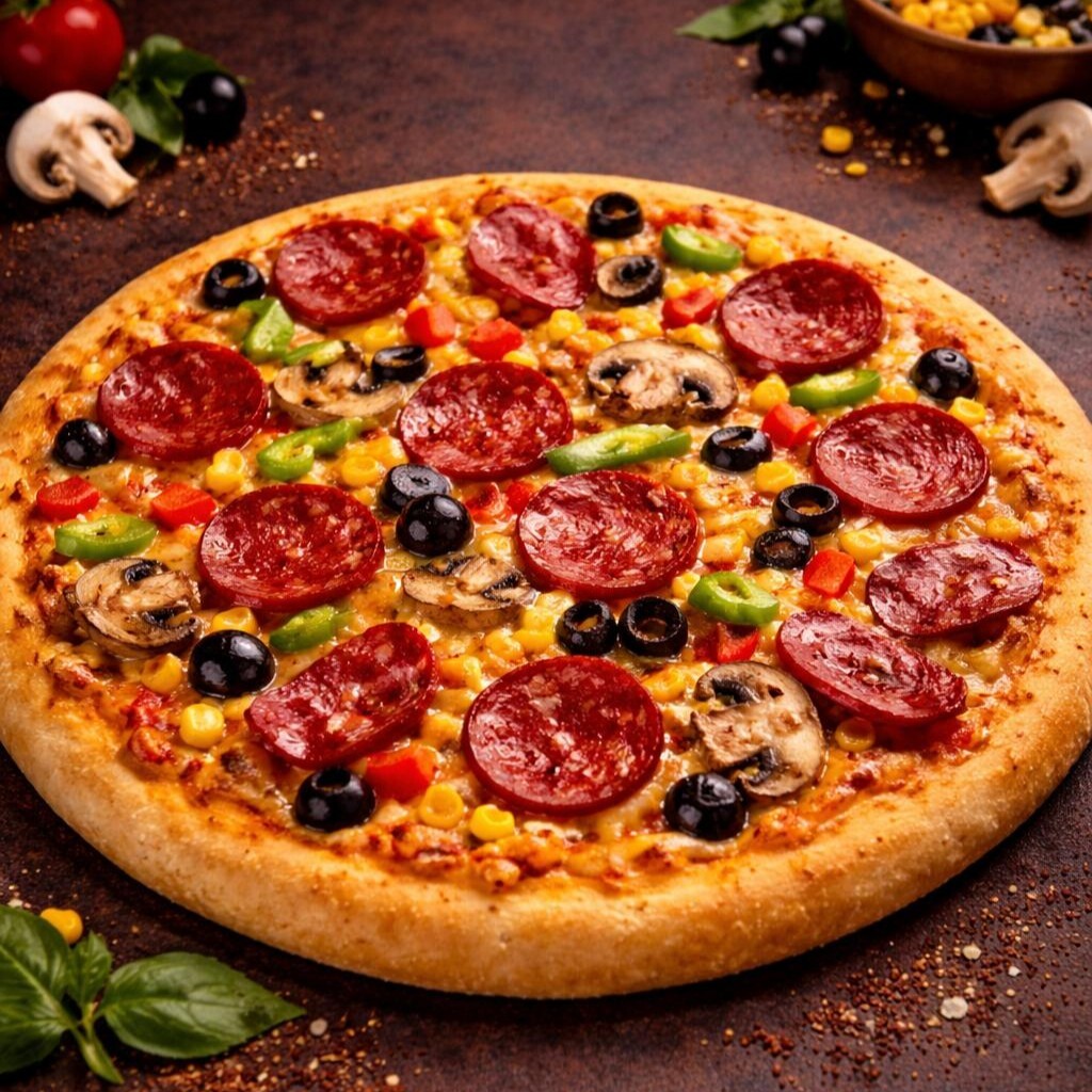 Karışık Pizza (Orta)