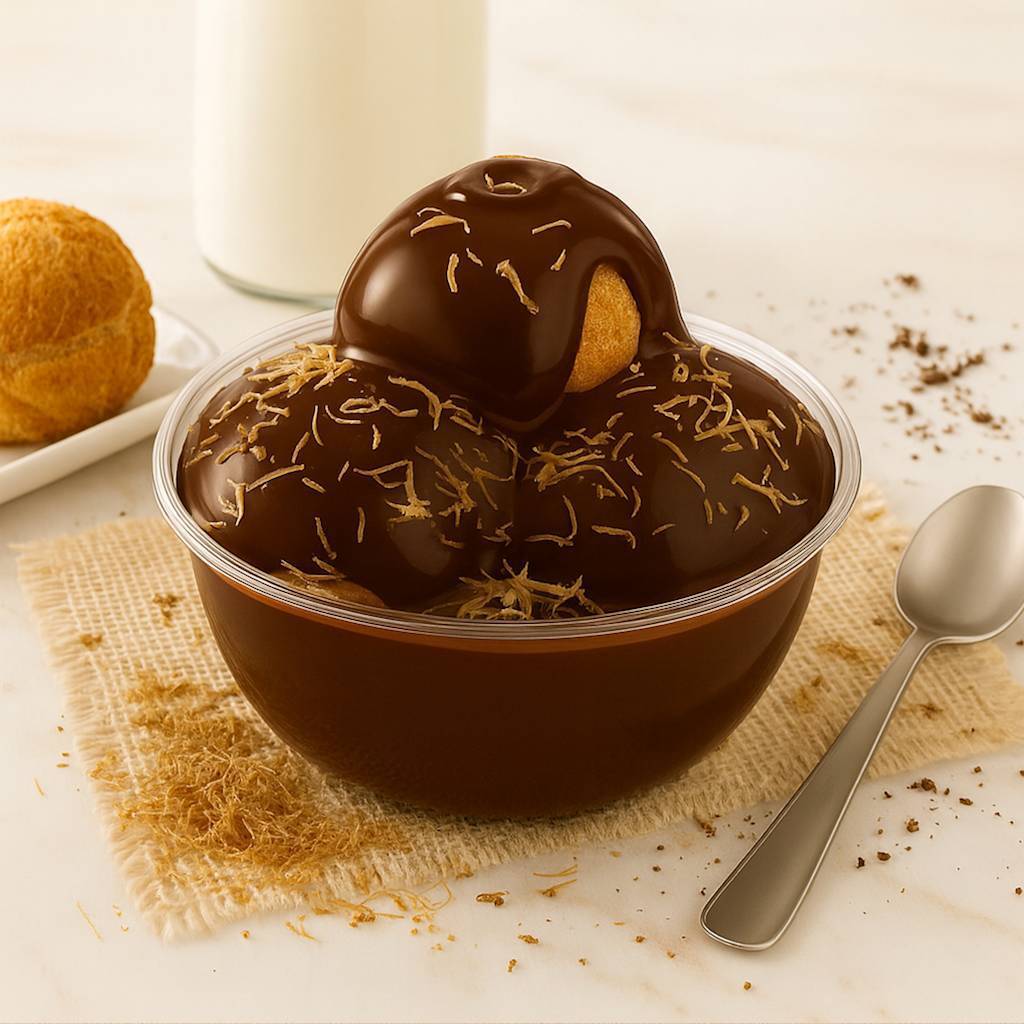 Nutella Soslu Tel Kadayıflı Profiterol (300 gr)