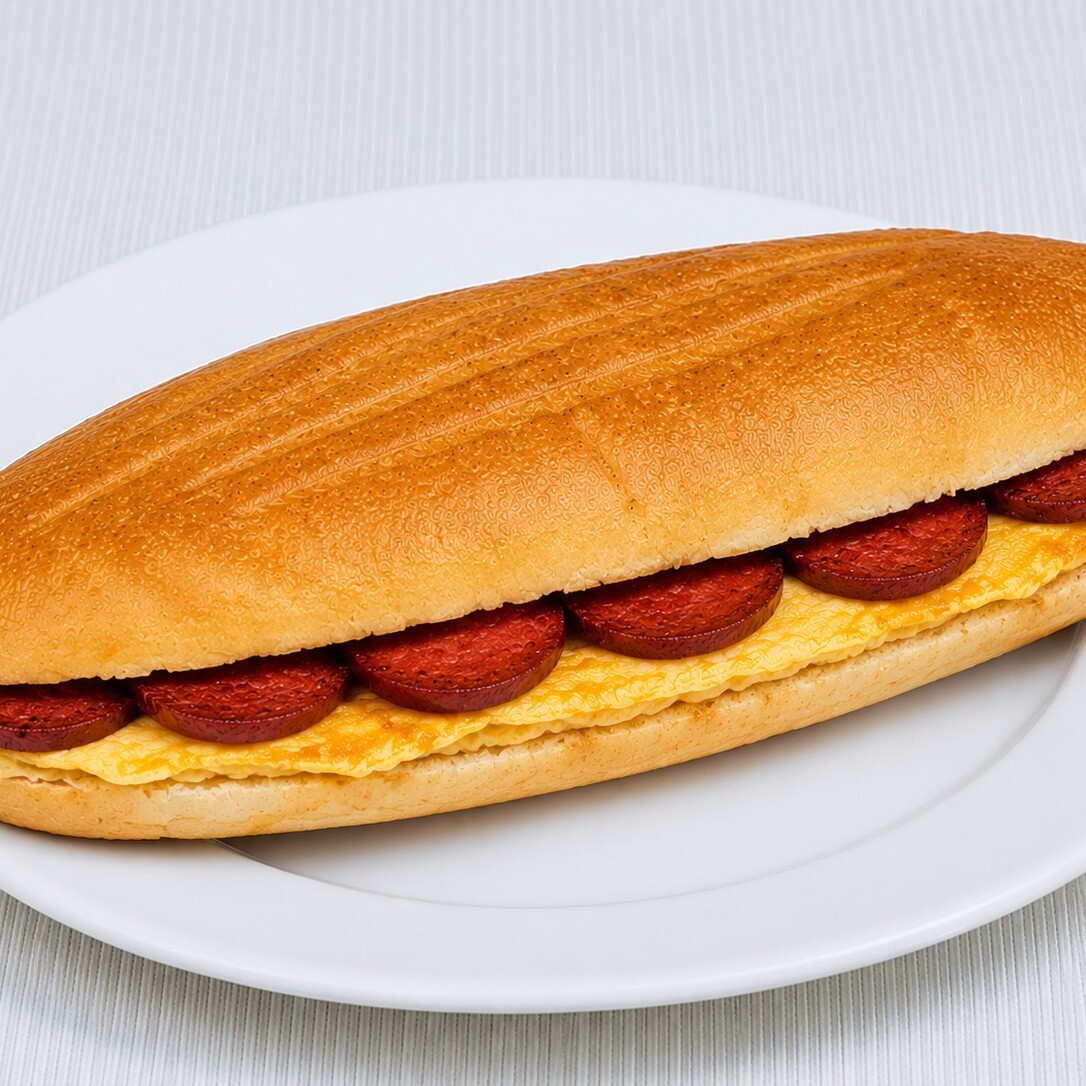 Tam Ekmek Yumurtalı Sucuklu Tost