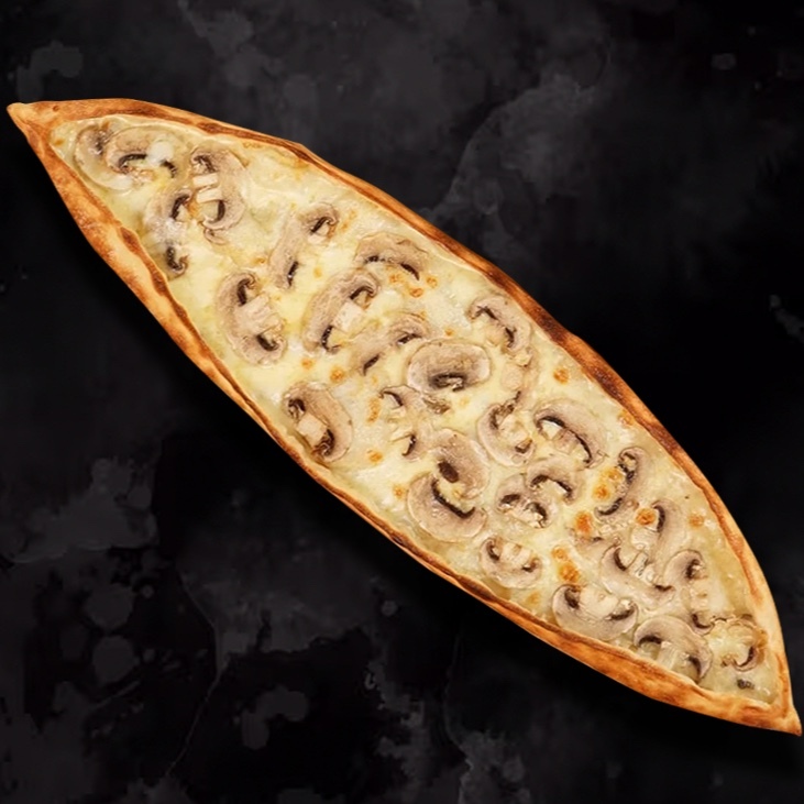Mantarlı Kaşarlı Pide