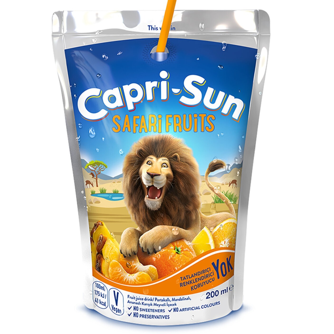 Capri Sun Safari Fruits (200 Ml)