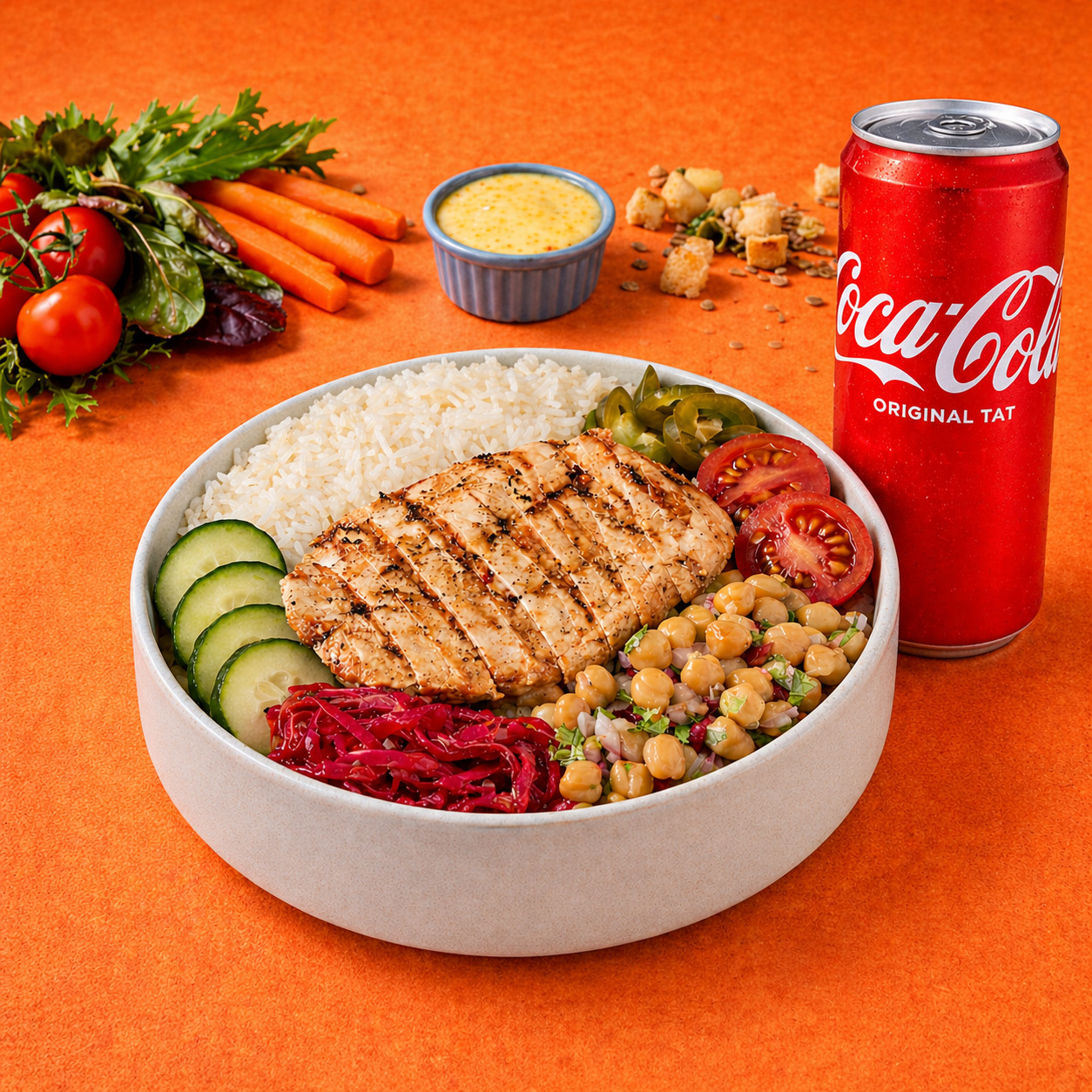 Seçeceğiniz Winter Bowl & Coca-Cola Menü