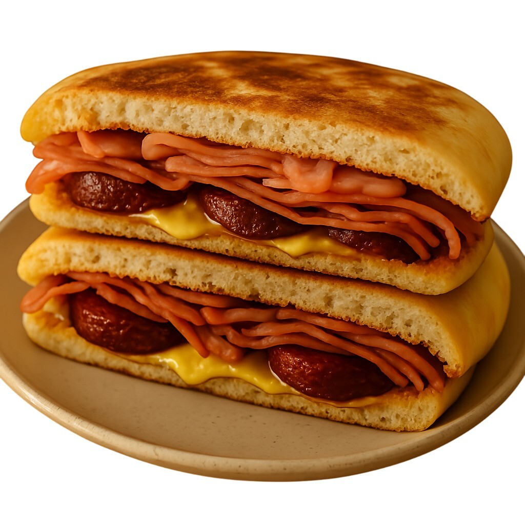 Bazlama Karışık Tost