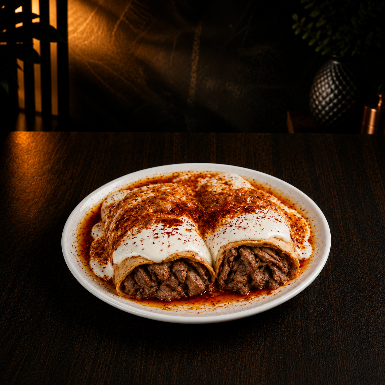 Yoğurtlu Et Tantuni