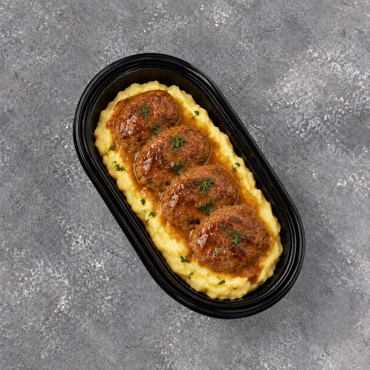Rosto Köfte Püreli 250 gr Porsiyon