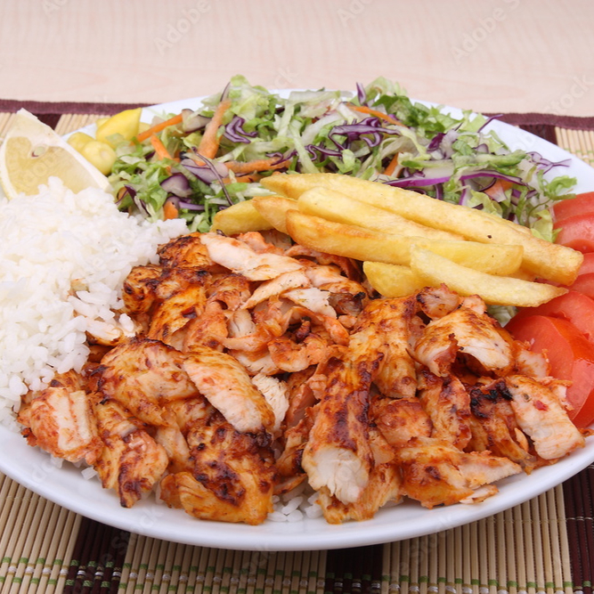 Porsiyon Tavuk Döner 150 gr + Ayran