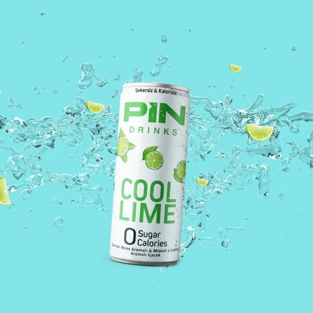 Şekersiz Cool Lime 250 ML