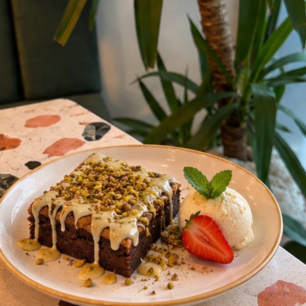 Beyaz Çikolatalı Brownie