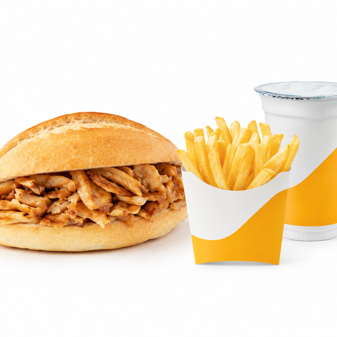 Tekli Tavuk Döner Menü