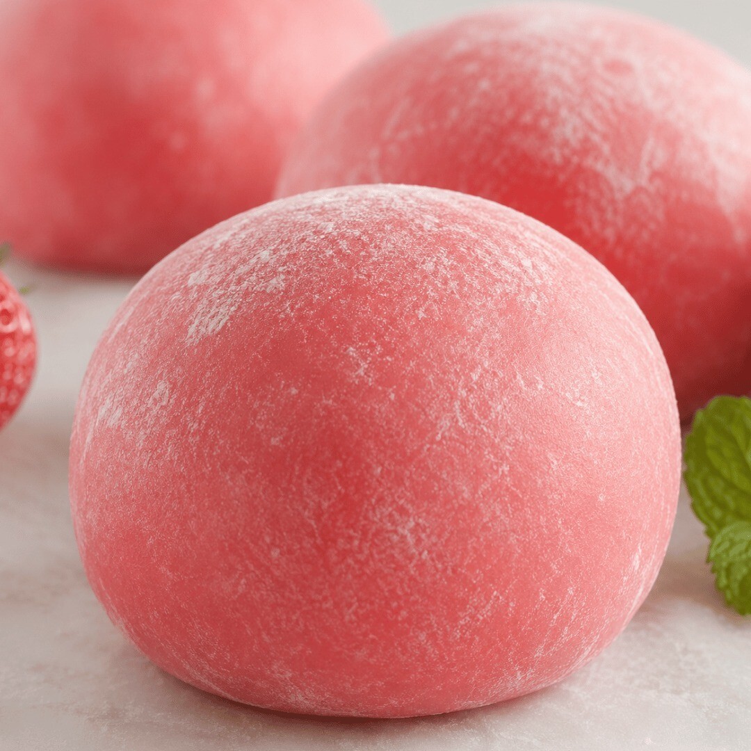 Çilekli Mochi