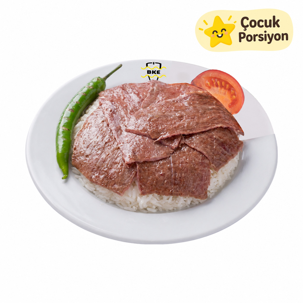 BKE | Pilav Üstü Et Döner - Çocuk Porsiyon