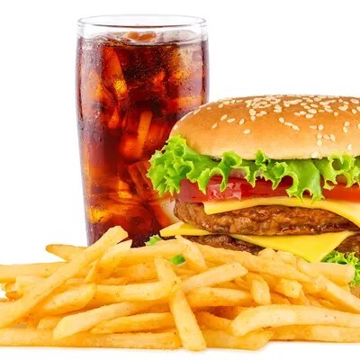 Chicken Burger Cips + Cola