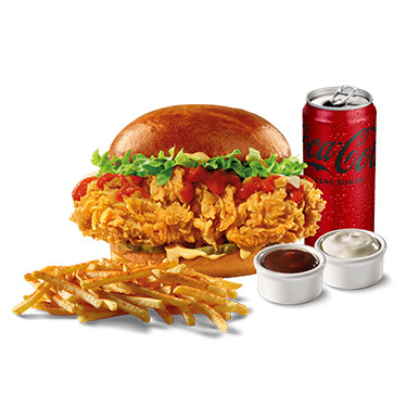 Cajun Hoty Burger Menü