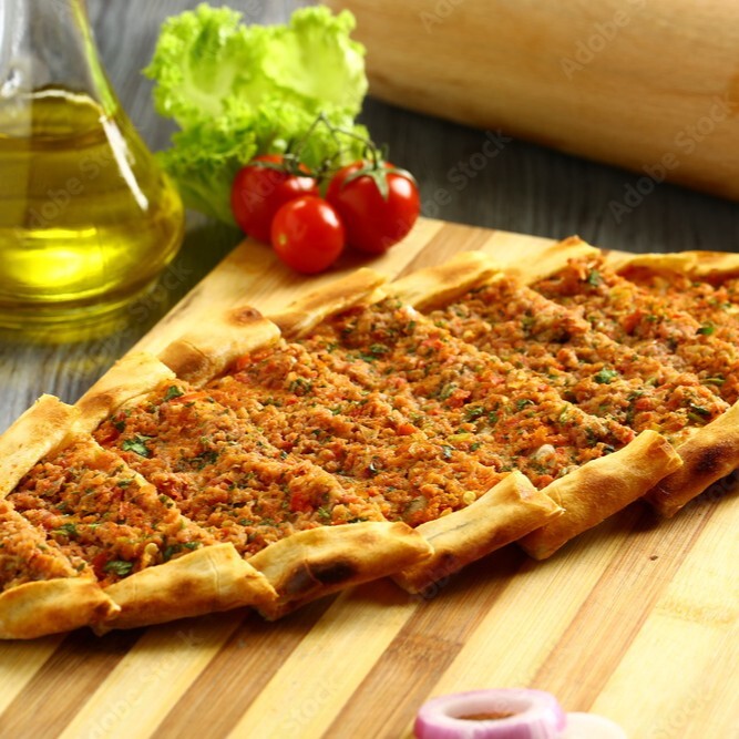 2 Kıymalı Pide + Ayran