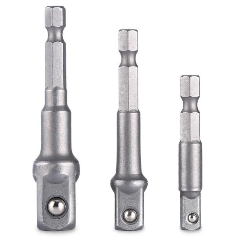 LOKMA ADAPTÖRÜ 3 LÜ SET 1/2-1/4-3/8 (HEX PLUS)