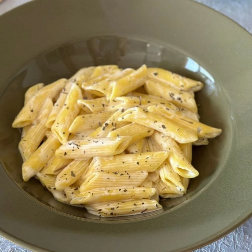 Fesleğenli Kremalı Penne