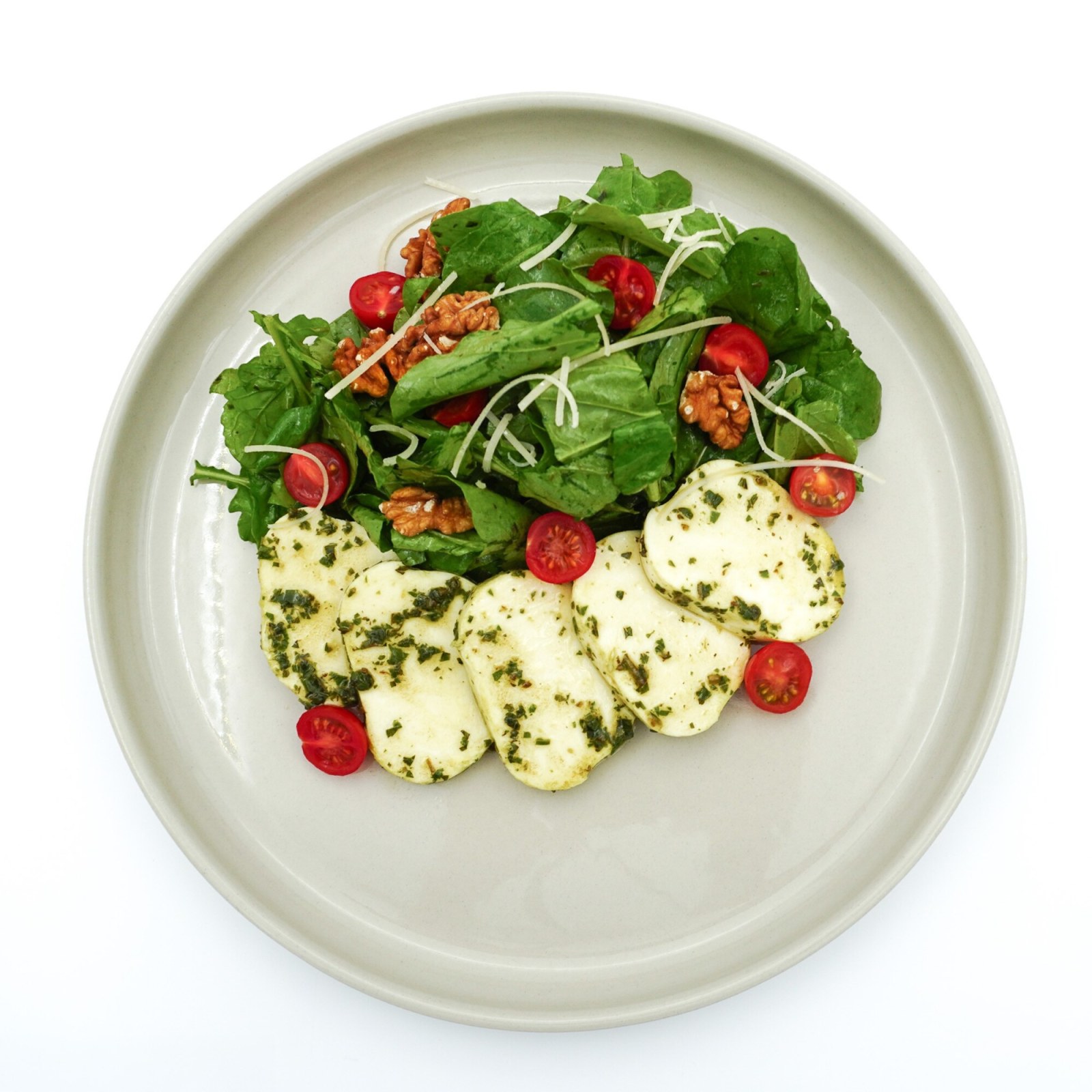 Mozarellla Peynirli Roka Salatası
