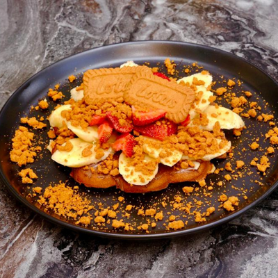 Lotus Biscoff Waffle