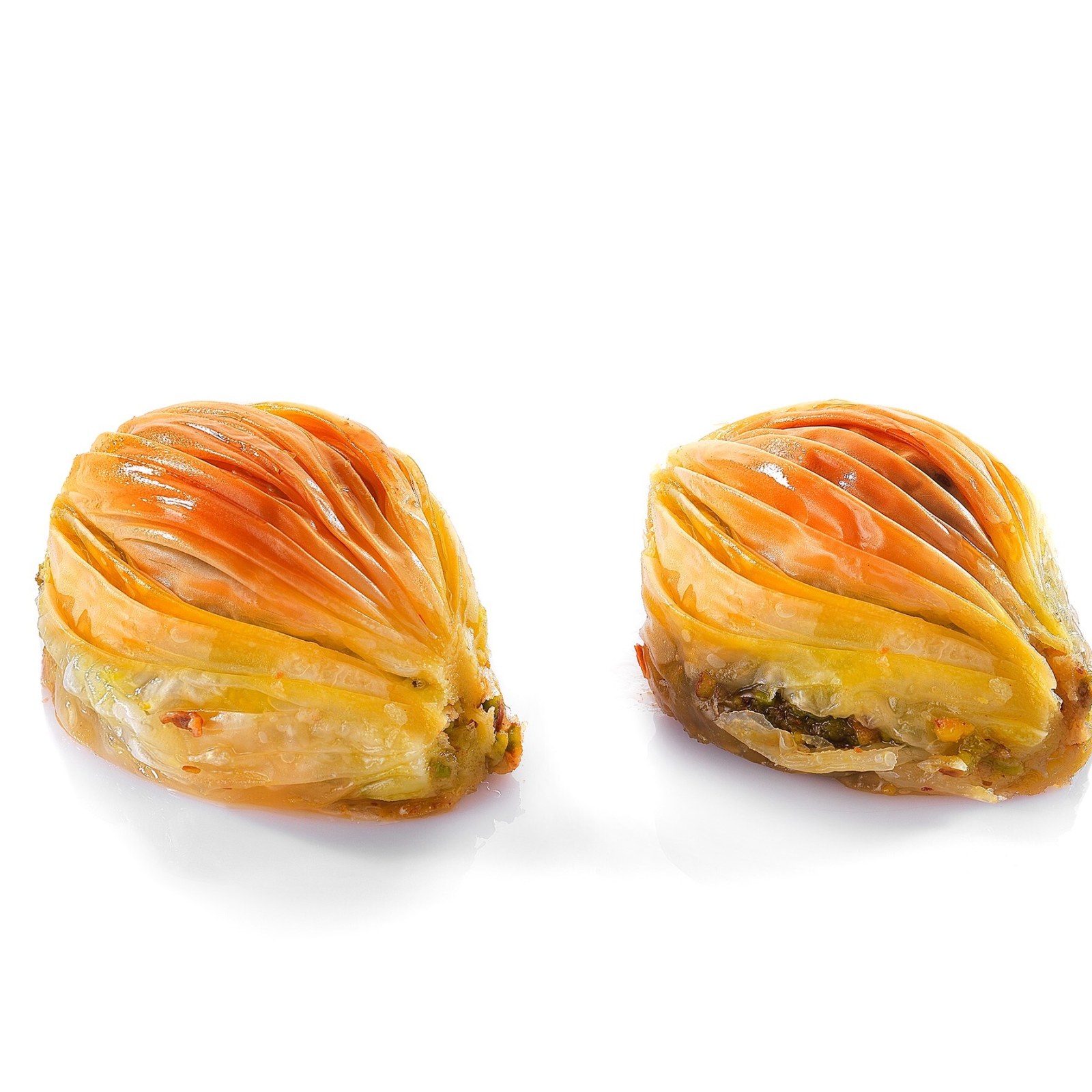 Fıstıklı Midye Baklava (Yarım Porsiyon)
