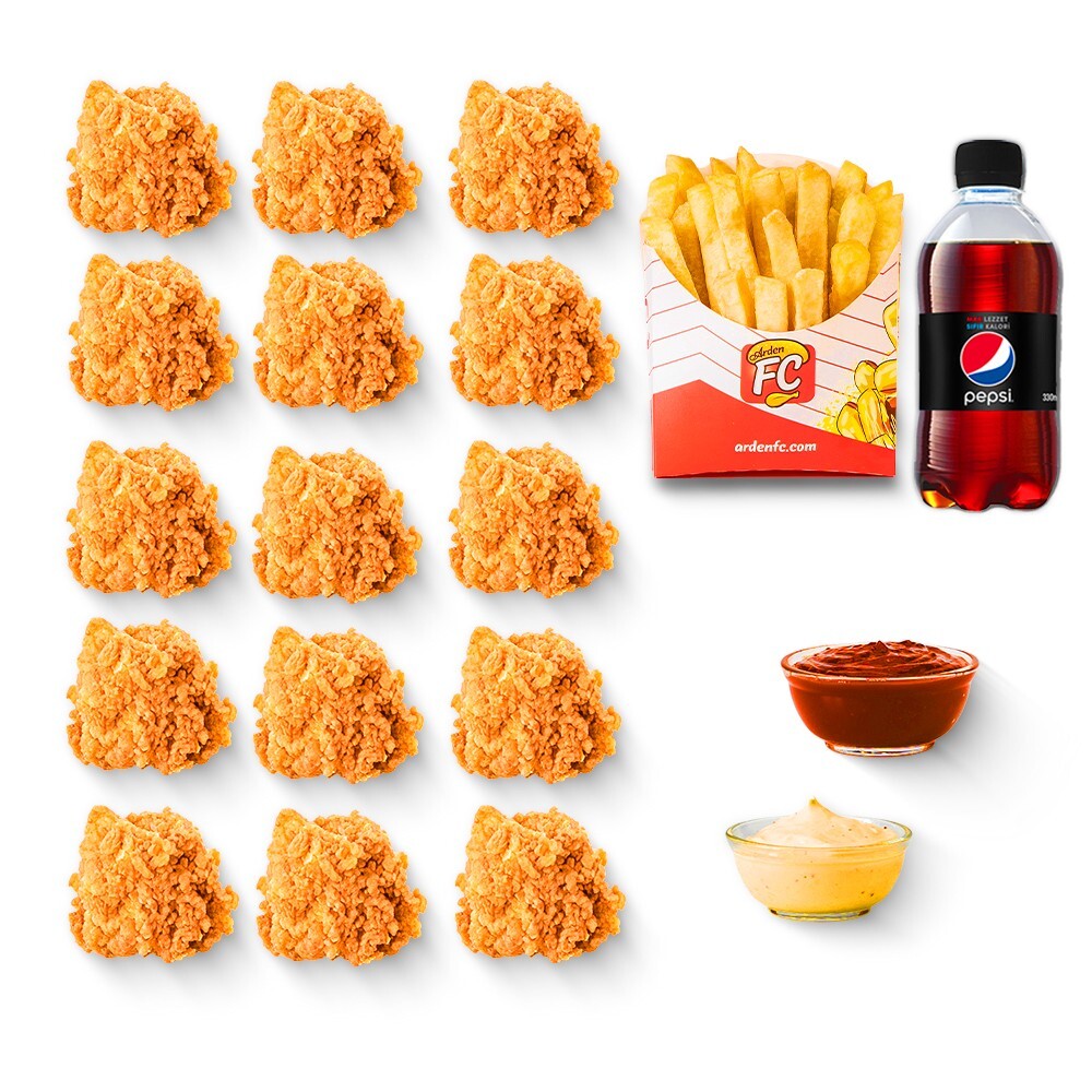 15'li Hot Snack Menü