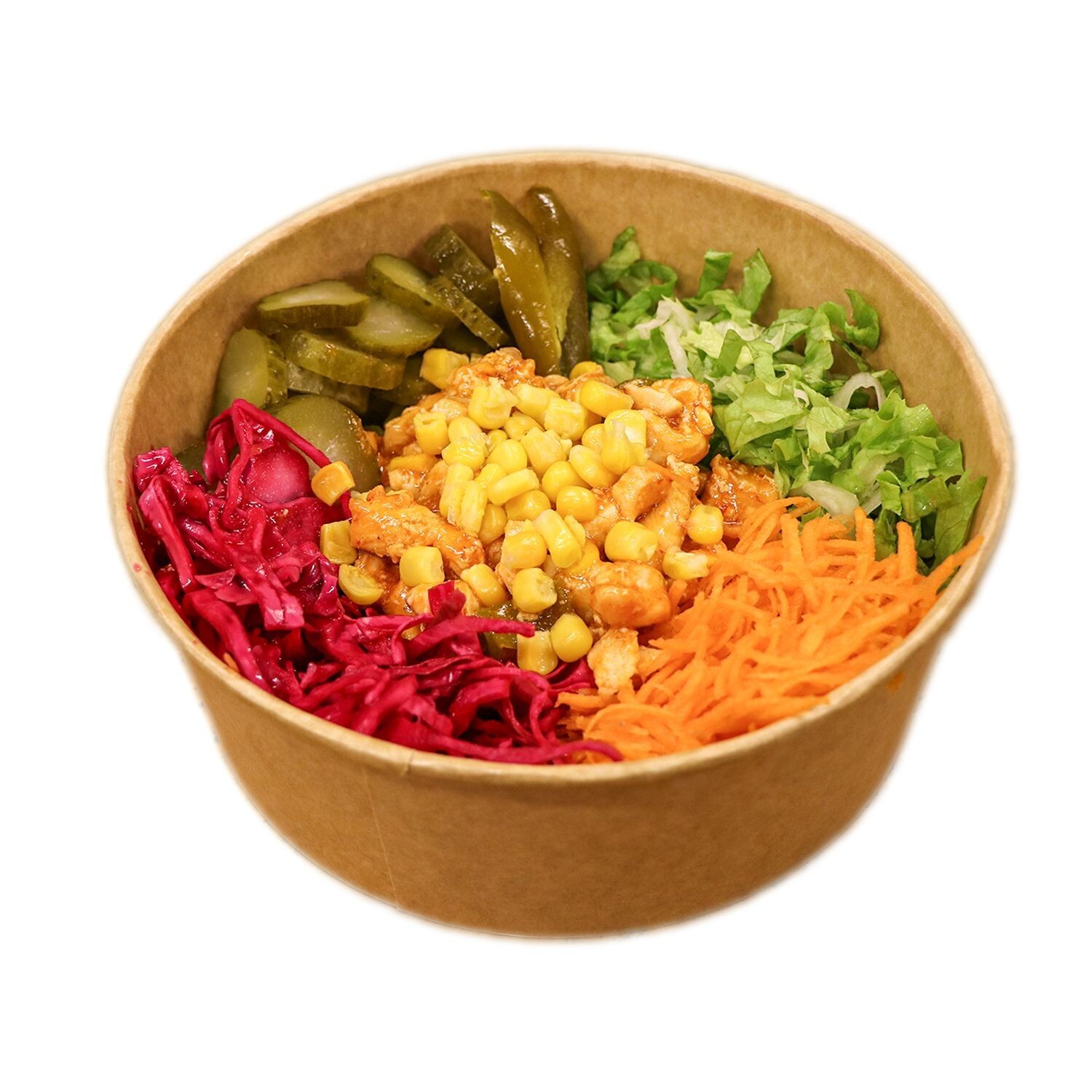 Mexicano Soslu Tavuk-Salata (orta)