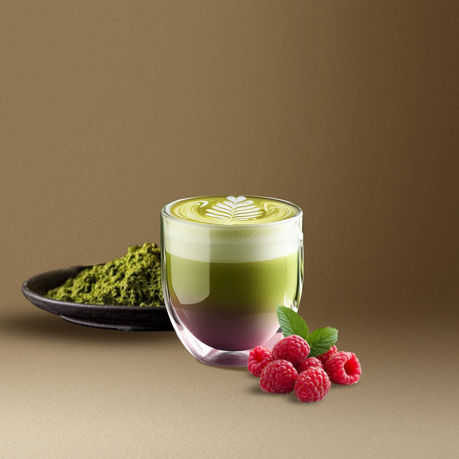 Berry Matcha Latte