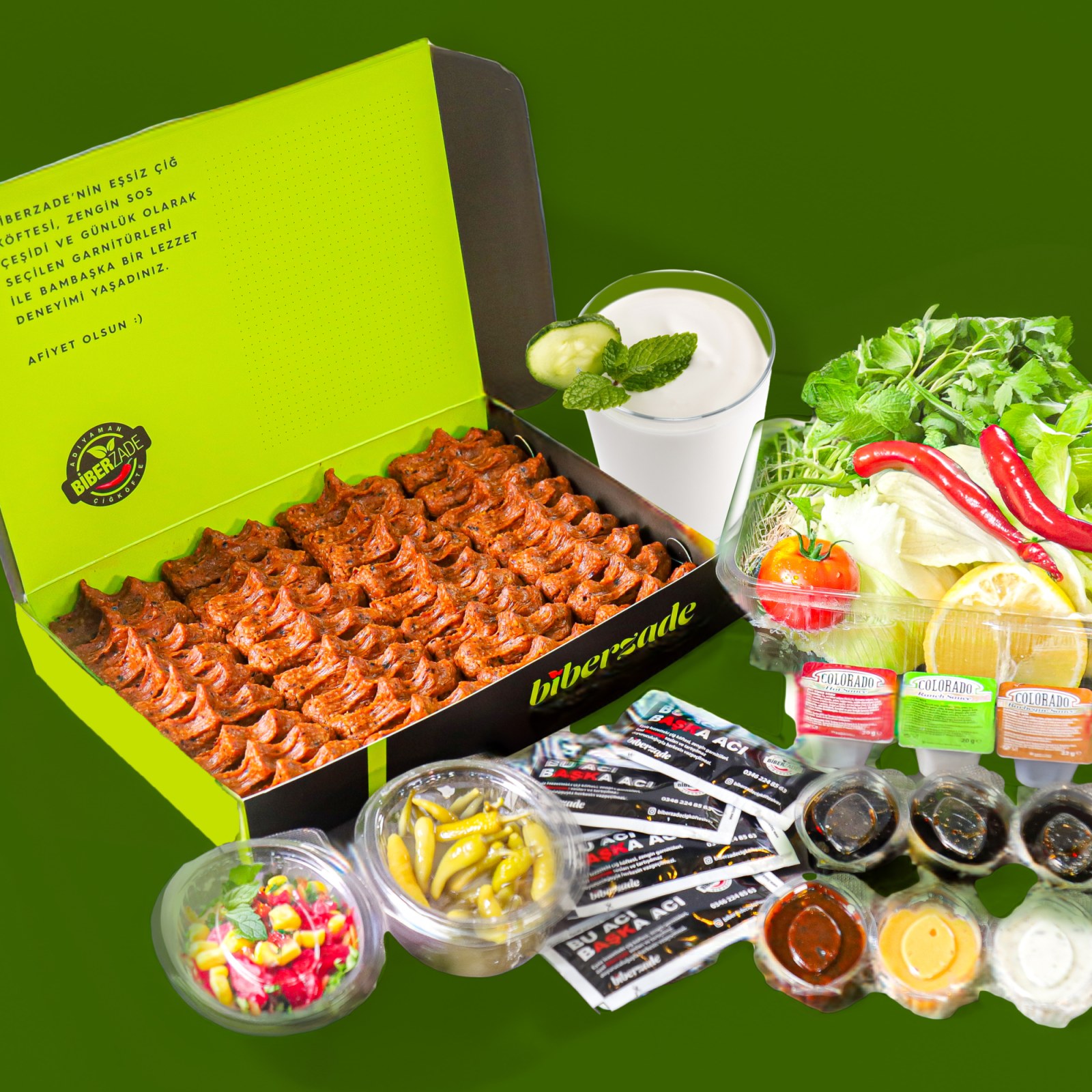 S (250Gr) Çiğköfte Menü