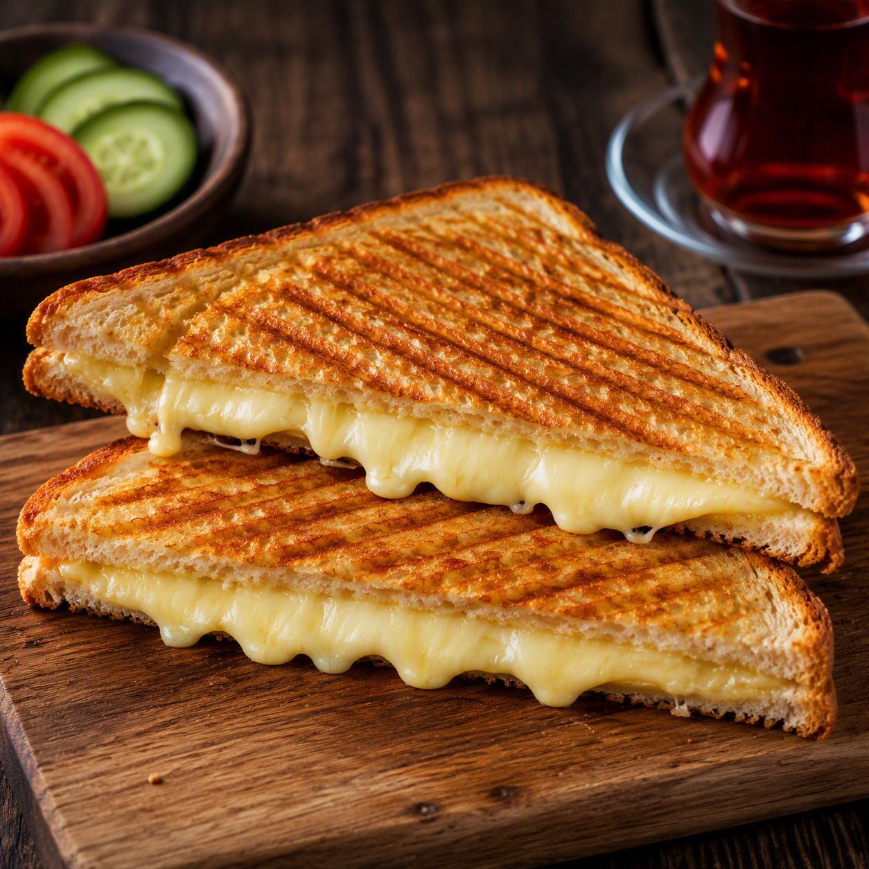 Kaşarlı Tost +Coca Cola (330 ml)