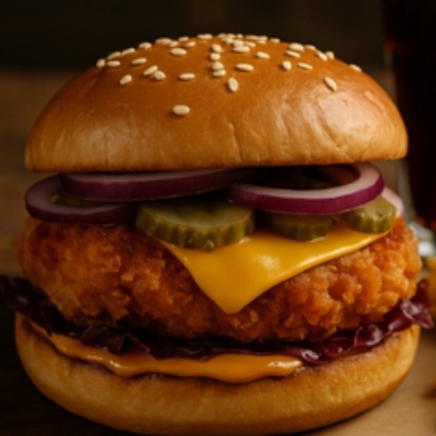 Bam Bam Acılı Tavuk Burger