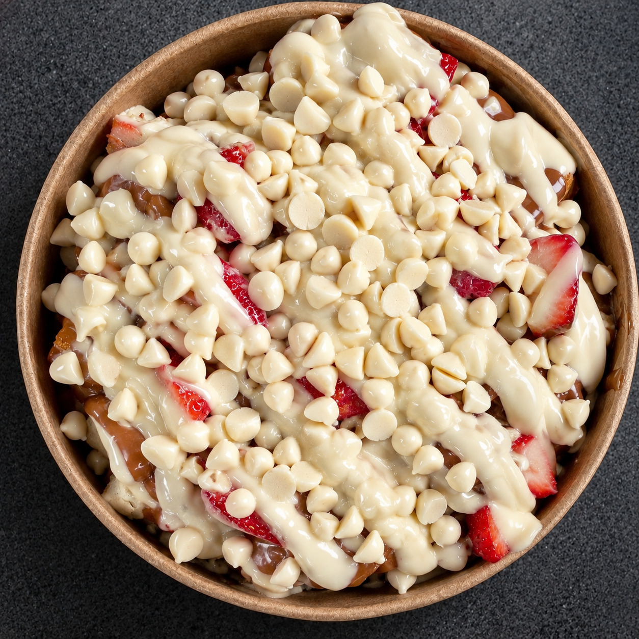 White Velvet Bowl