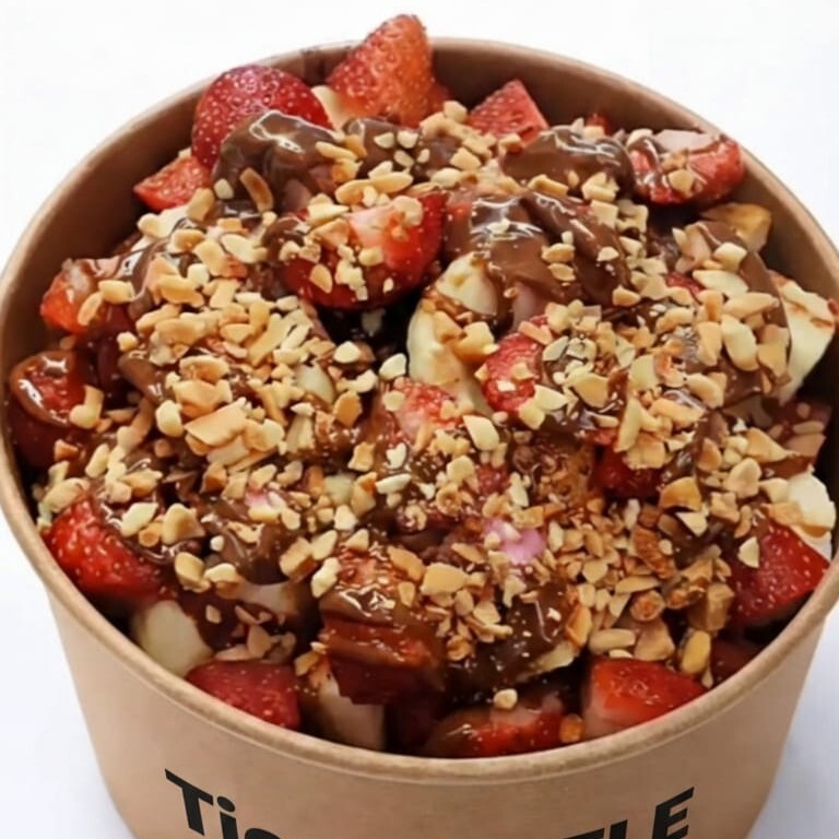 Çikolatalı Waffle Bowl