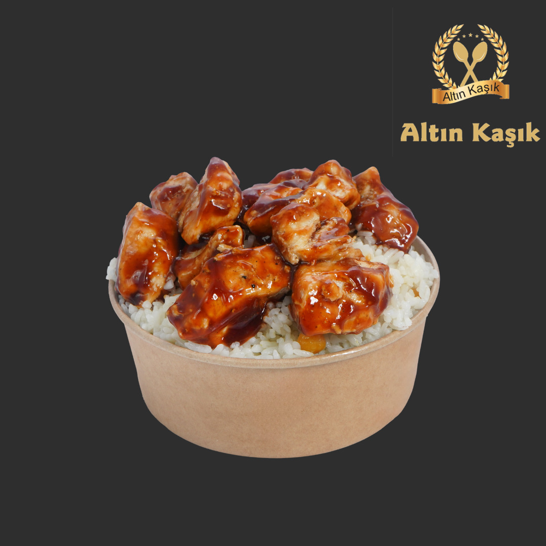Barbekü Soslu Tavuk Pilav
