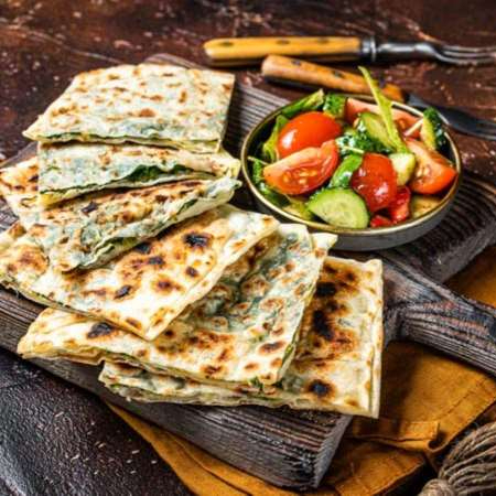 Kaşarlı Gözleme Menü