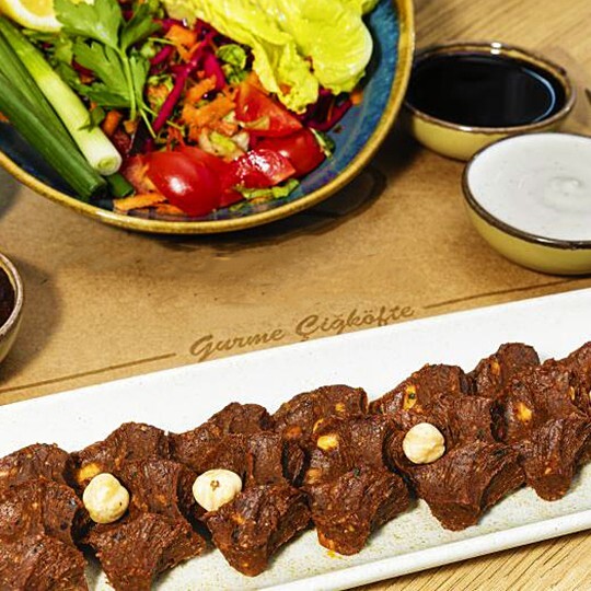 Chef Bilal Gurme Üzüm & Fındıklı Çiğköfte (500 gr.) Porsiyon