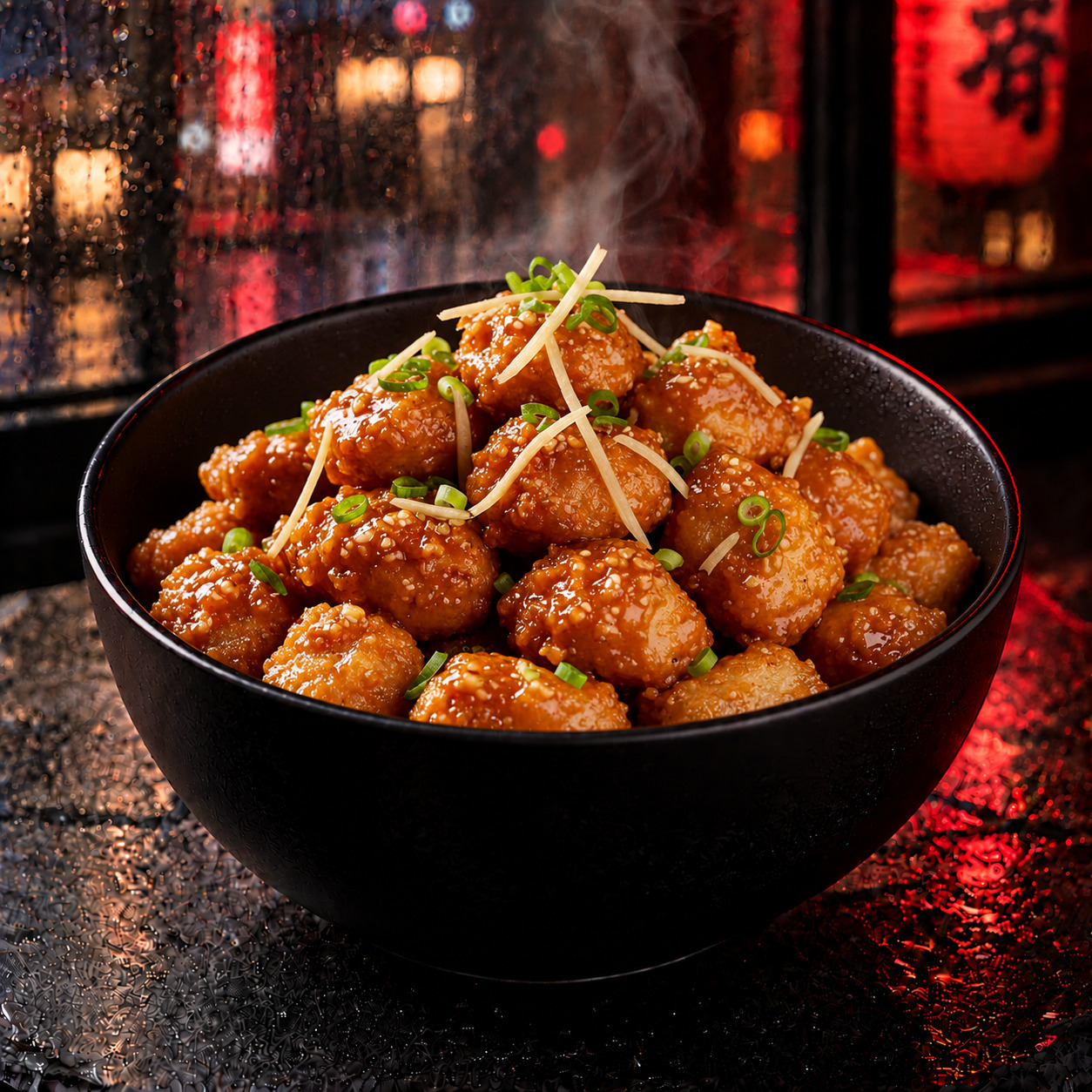 Zencefil Soslu Çıtır Tavuk / Crispy Chicken With Ginger Sauce