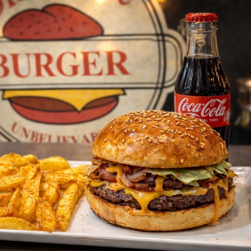 After Dinner Burger Menü