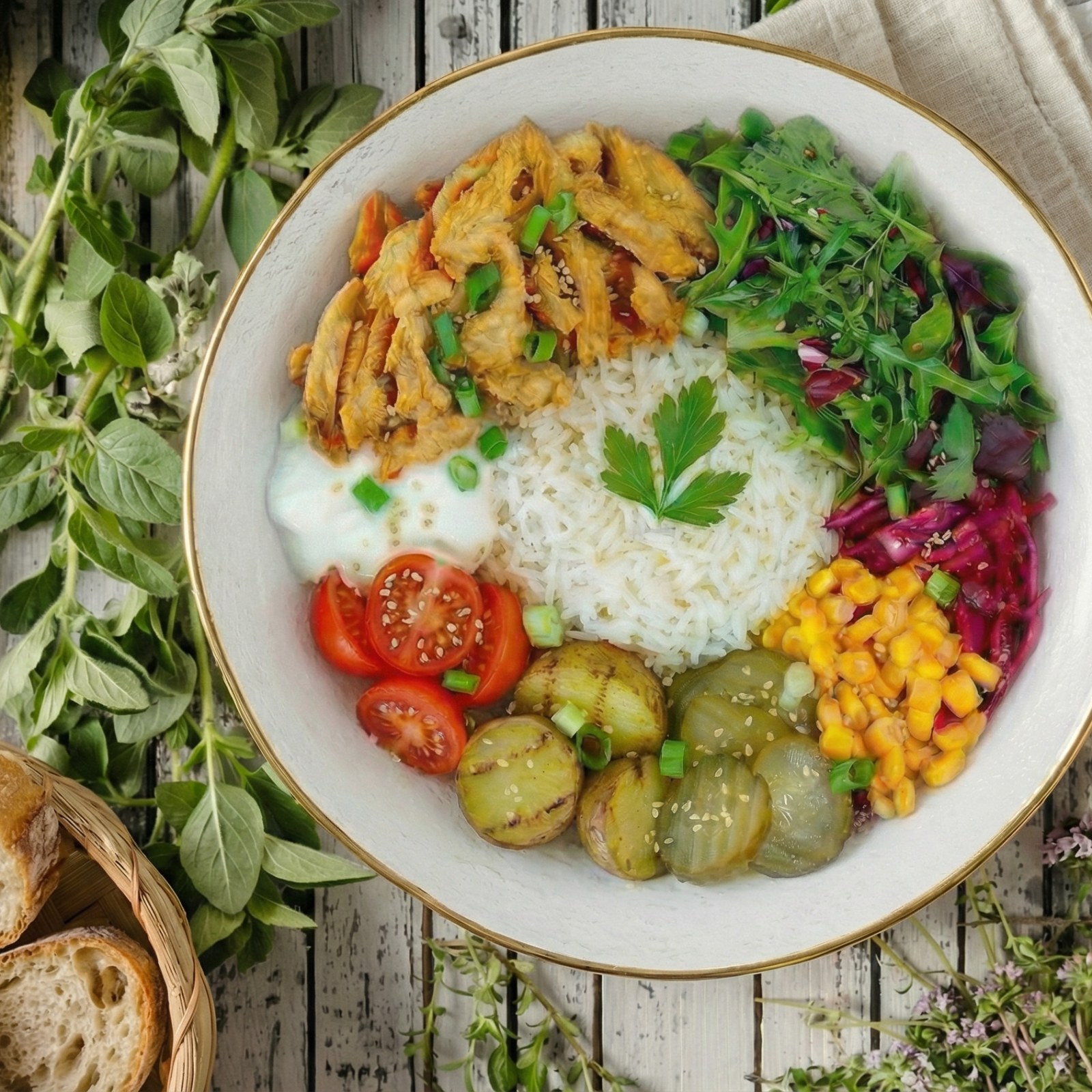 Çıtır Tavuk Bowl