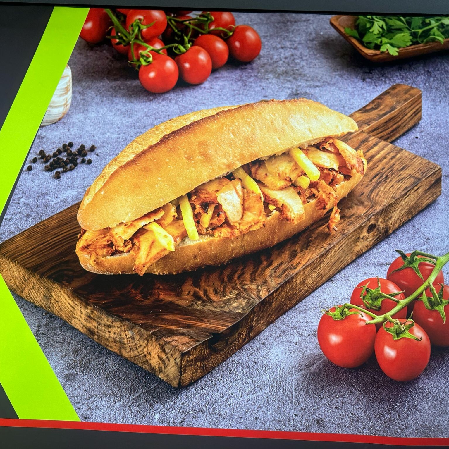 Tam Ekmek Arası Tavuk Döner