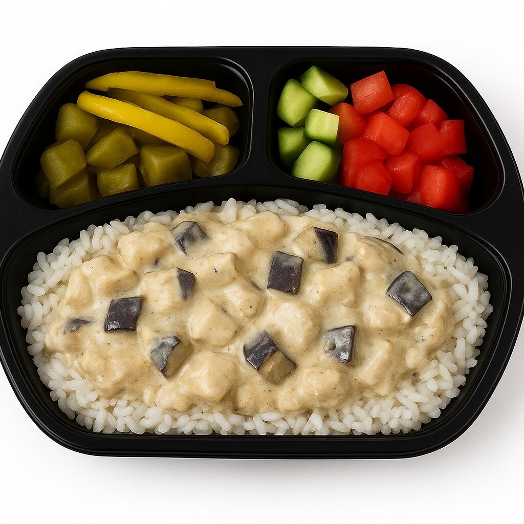 Köz Köz Tavuklu Basmati Pilav