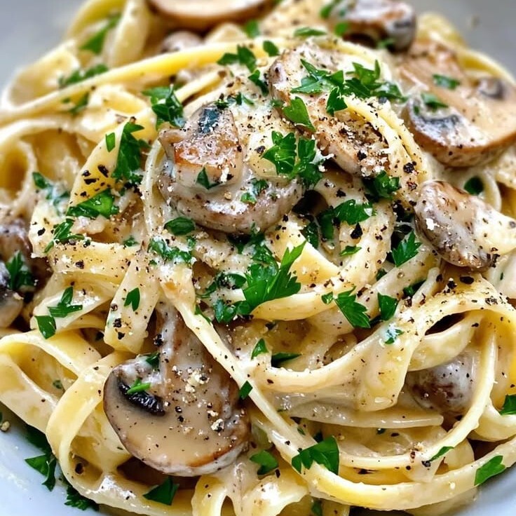 Makarna Fettuccine Alfredo
