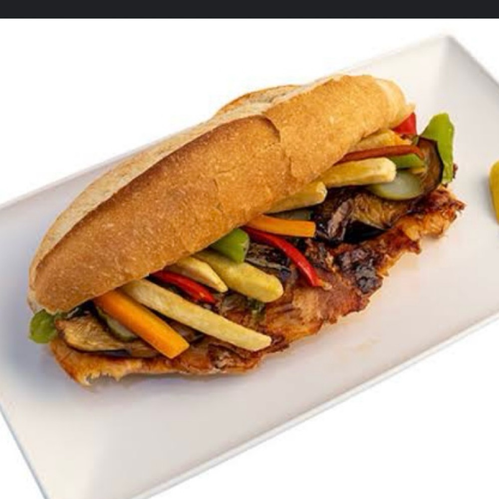 Duble Sandviç Ekmek Tavuk Döner