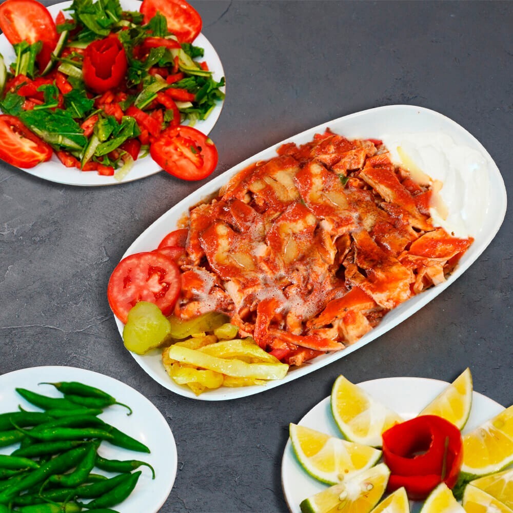 Hatay Usulü Tavuk Döner Servis 150gr
