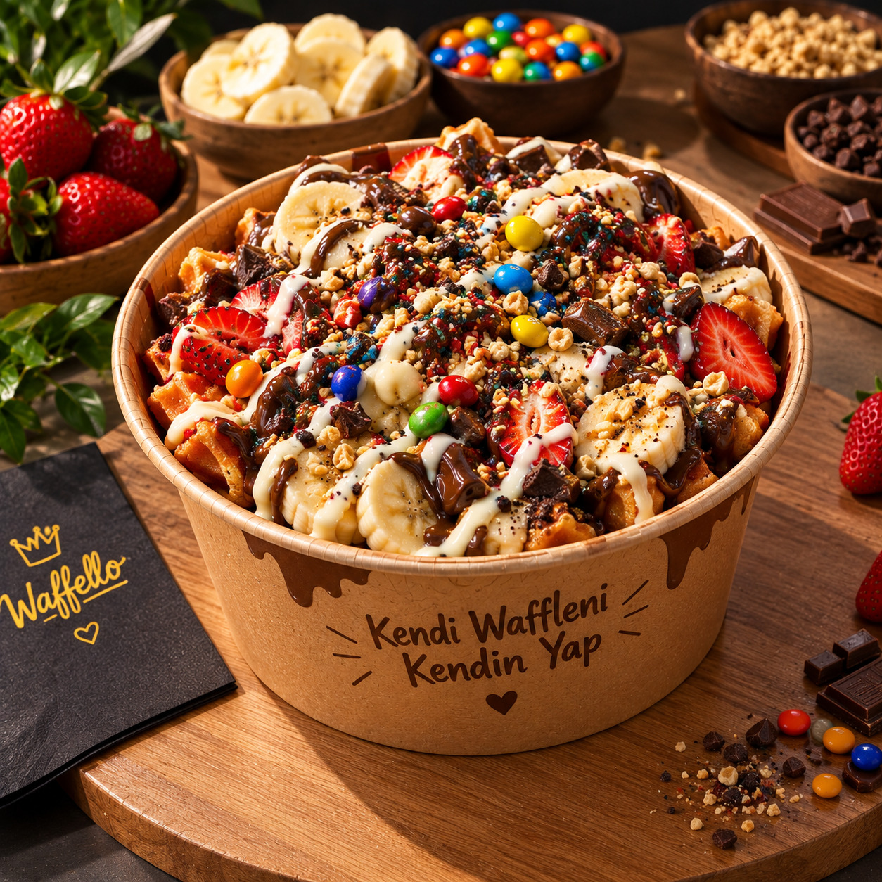 Kendin Waffle Kendin Yap