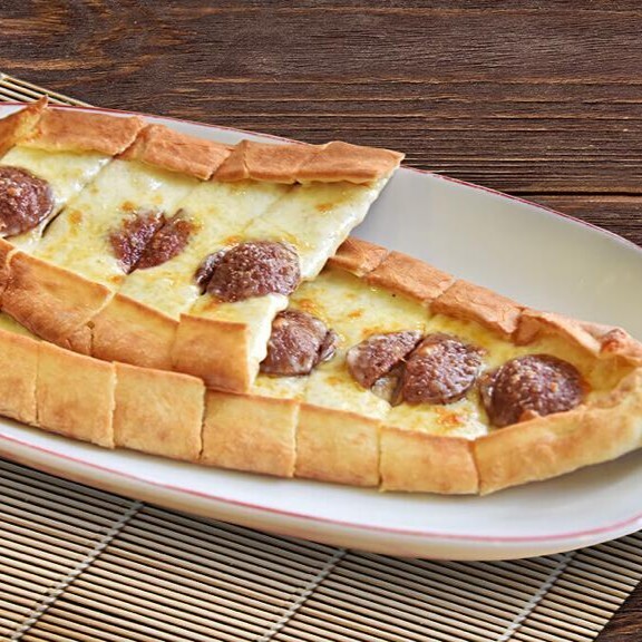 Sucuklu Kaşarlı Pide (Double)