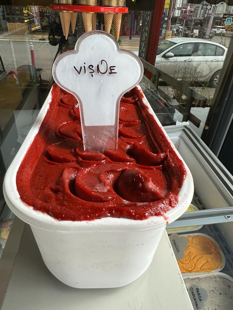Vişneli Dondurma(500gr)