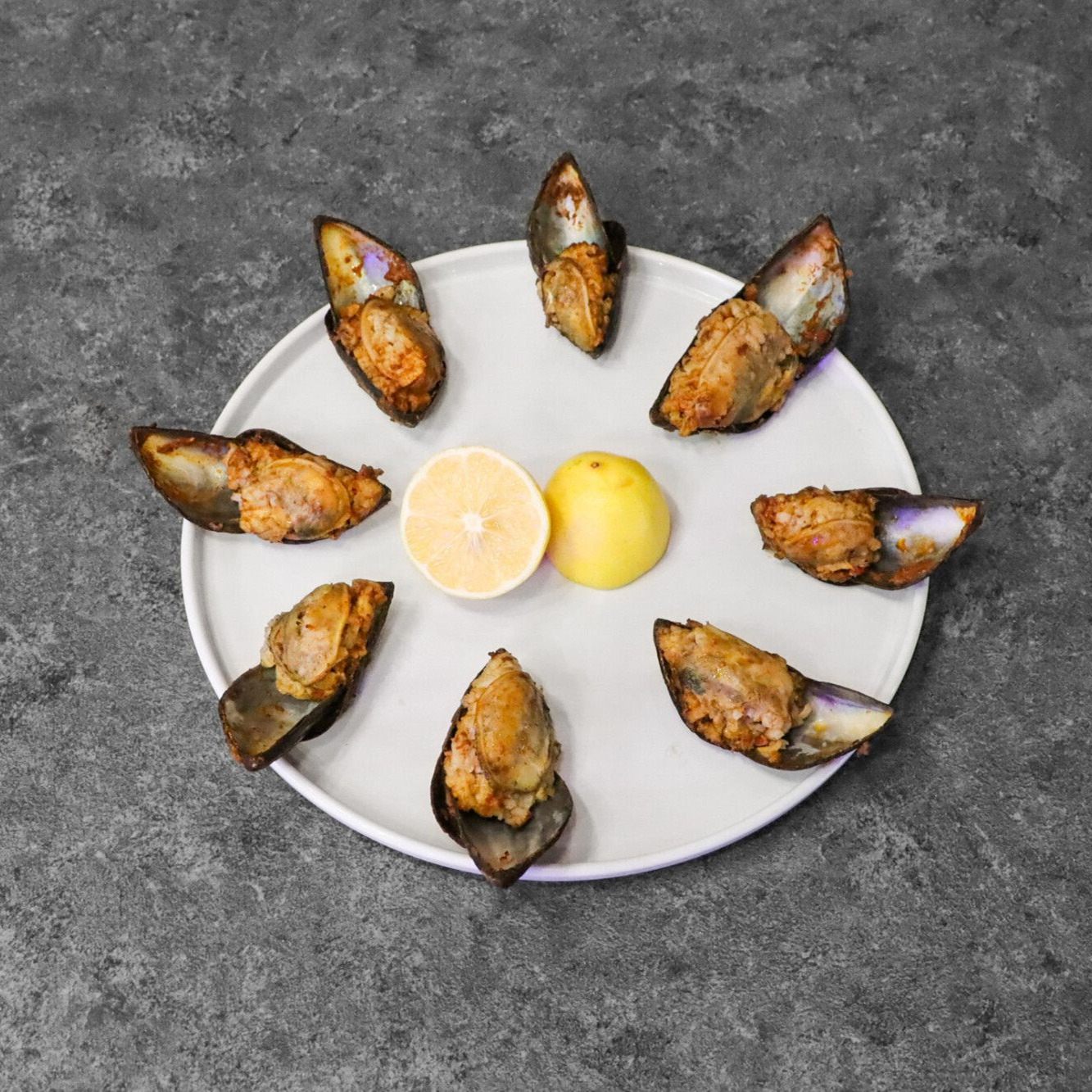 Özel Barbekü Soslu Midye Dolma(10 Adet)