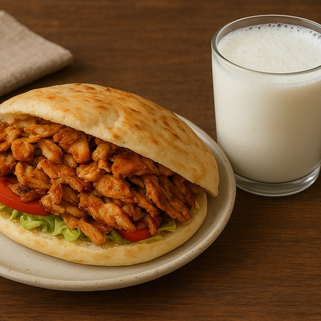 Tavuk Döner + Ayran