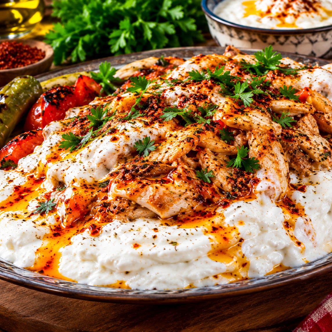 Yoğurtlu Tavuk Tantuni
