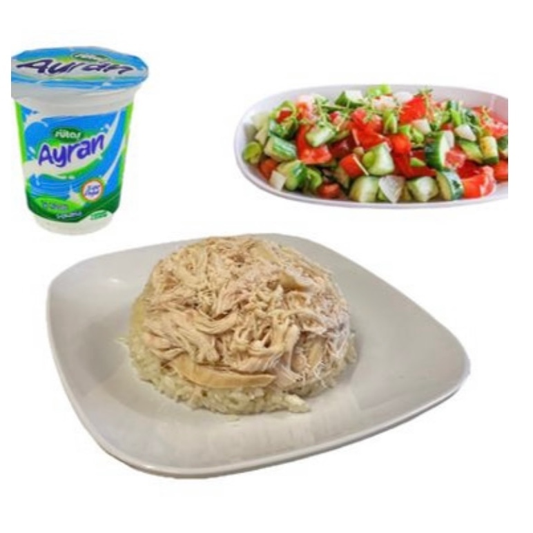 Tavuklu Pilav & Salata & Ayran